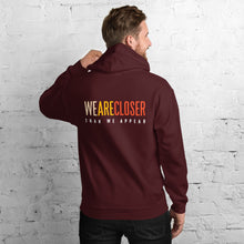 Load image into Gallery viewer, 'We Are Closer' Earth Hoodie Back