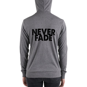 'Never Fade' Back Print Hoodie